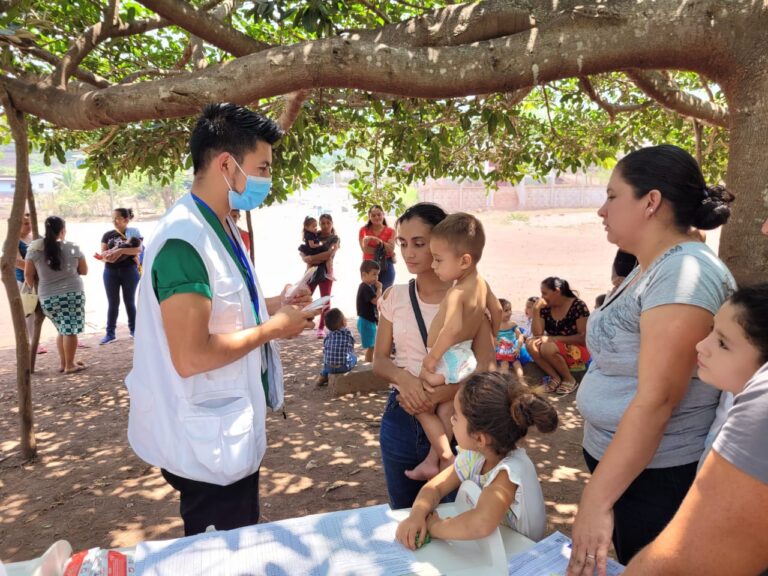 Atención pediátrica en Honduras.