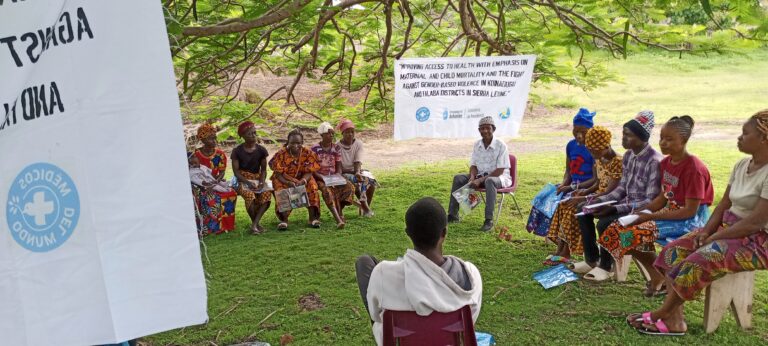 Formación agentes clave comunitarios/as en Sierra Leona