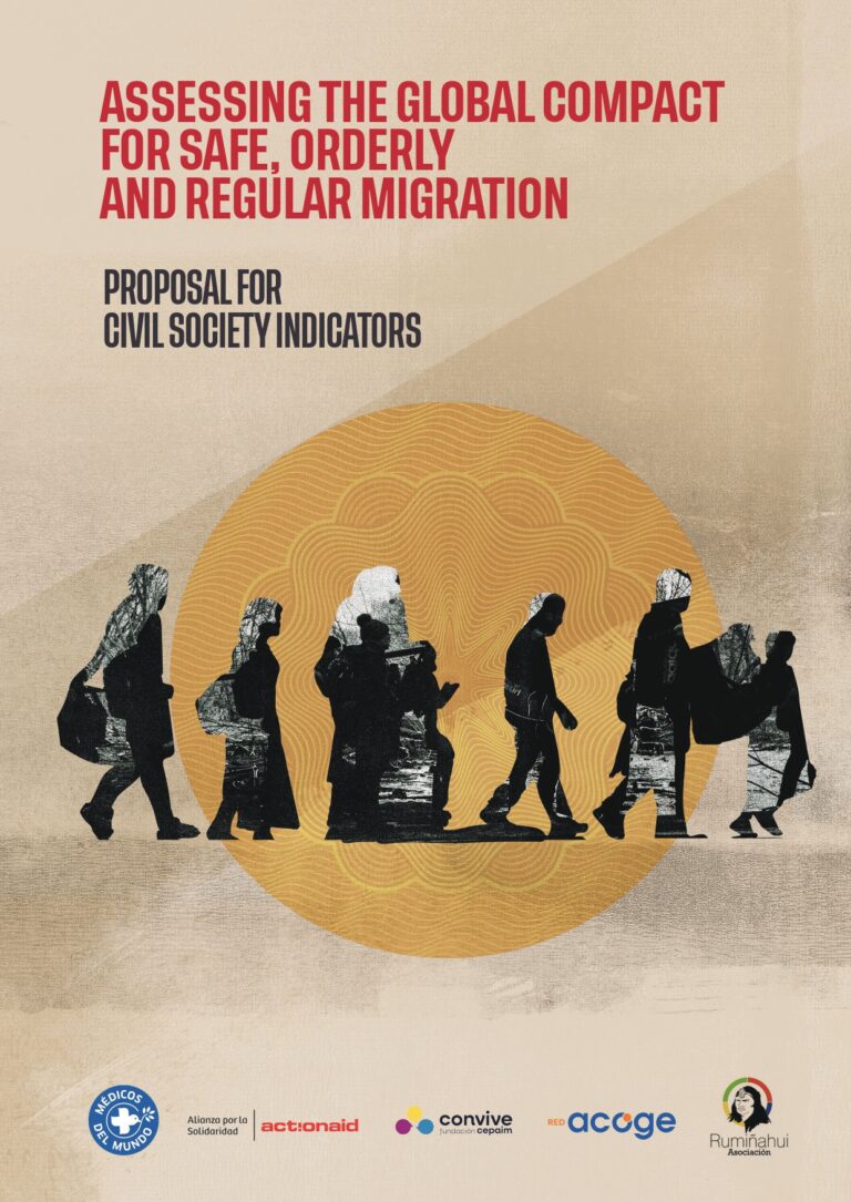 Portada PMM Assessing the global compact for safe, orderly and regular migration. Proposal for civil society indicators