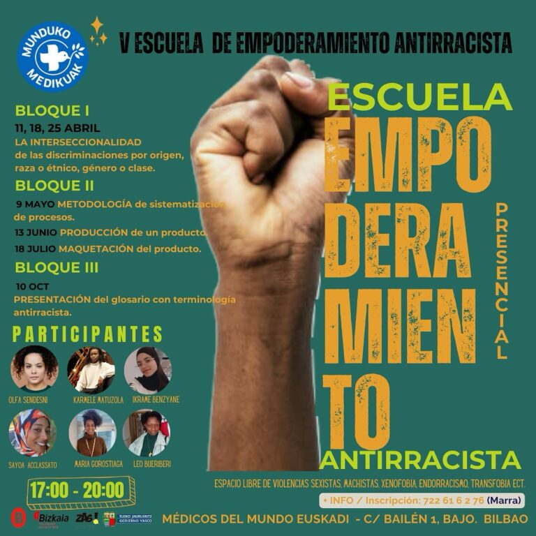 V Escuela de empoderamiento antirracista