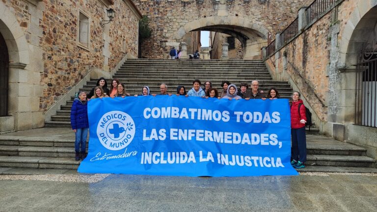 Acto celebrado en Cáceres con motivo del Día de la Salud 2024 en la sede autonómica de Médicos del Mundo Extremadura.